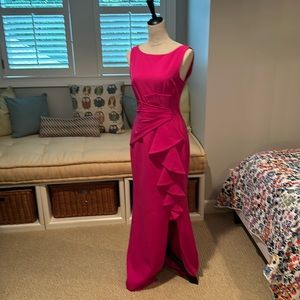 Eliza J sleeveless gown - hot pink!